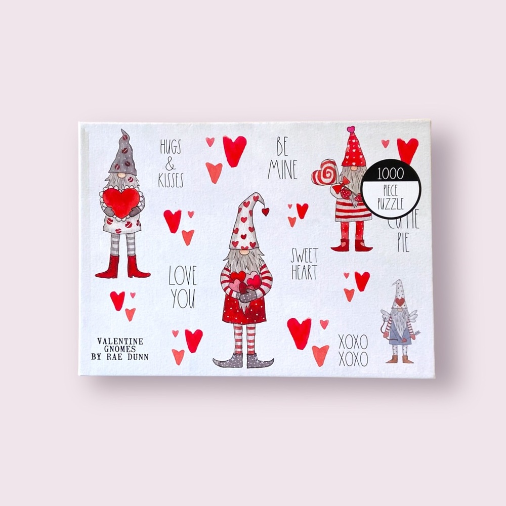Rae Dunn Valentine Gnome Puzzle